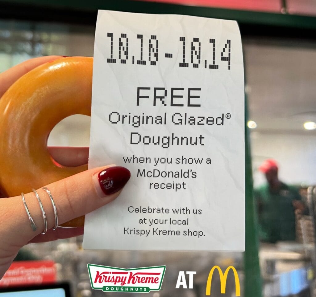 Krispy Kreme Doughnuts at McDonald’s – Free for a Limited Time News USA Trends (2)